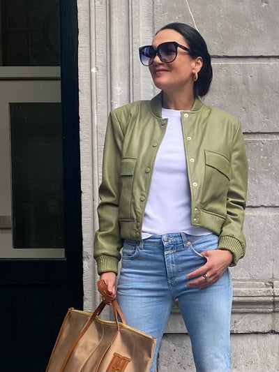 Ibana Jextra Jas Moss Green ( Bomber )