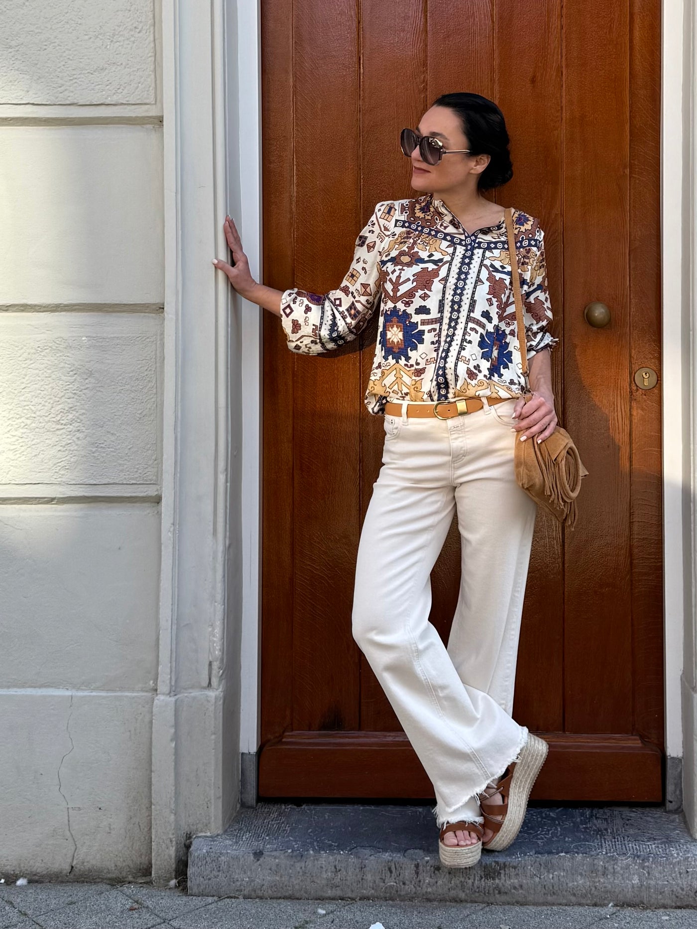 Bash Varone Blouse Ecru