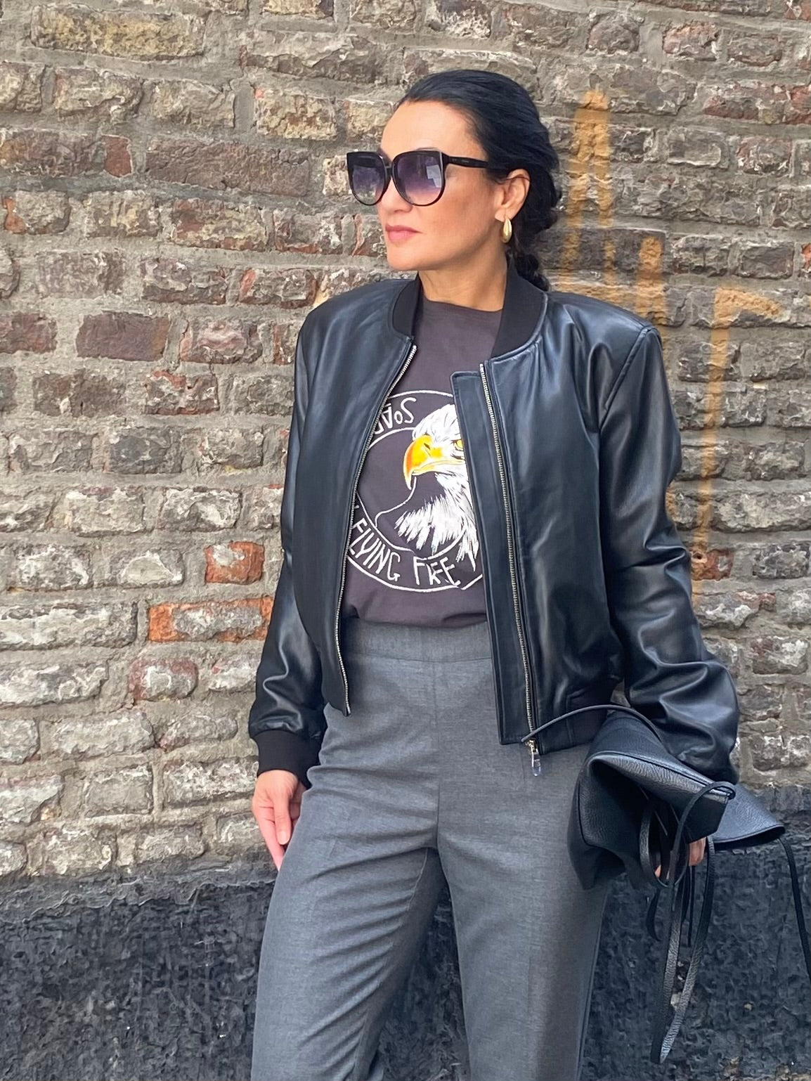 Ibana Jecksy Bomber Zwart