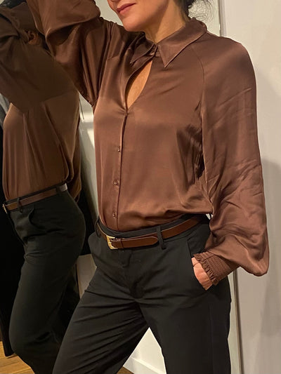 Ibana Tyna Blouse Hazelnut