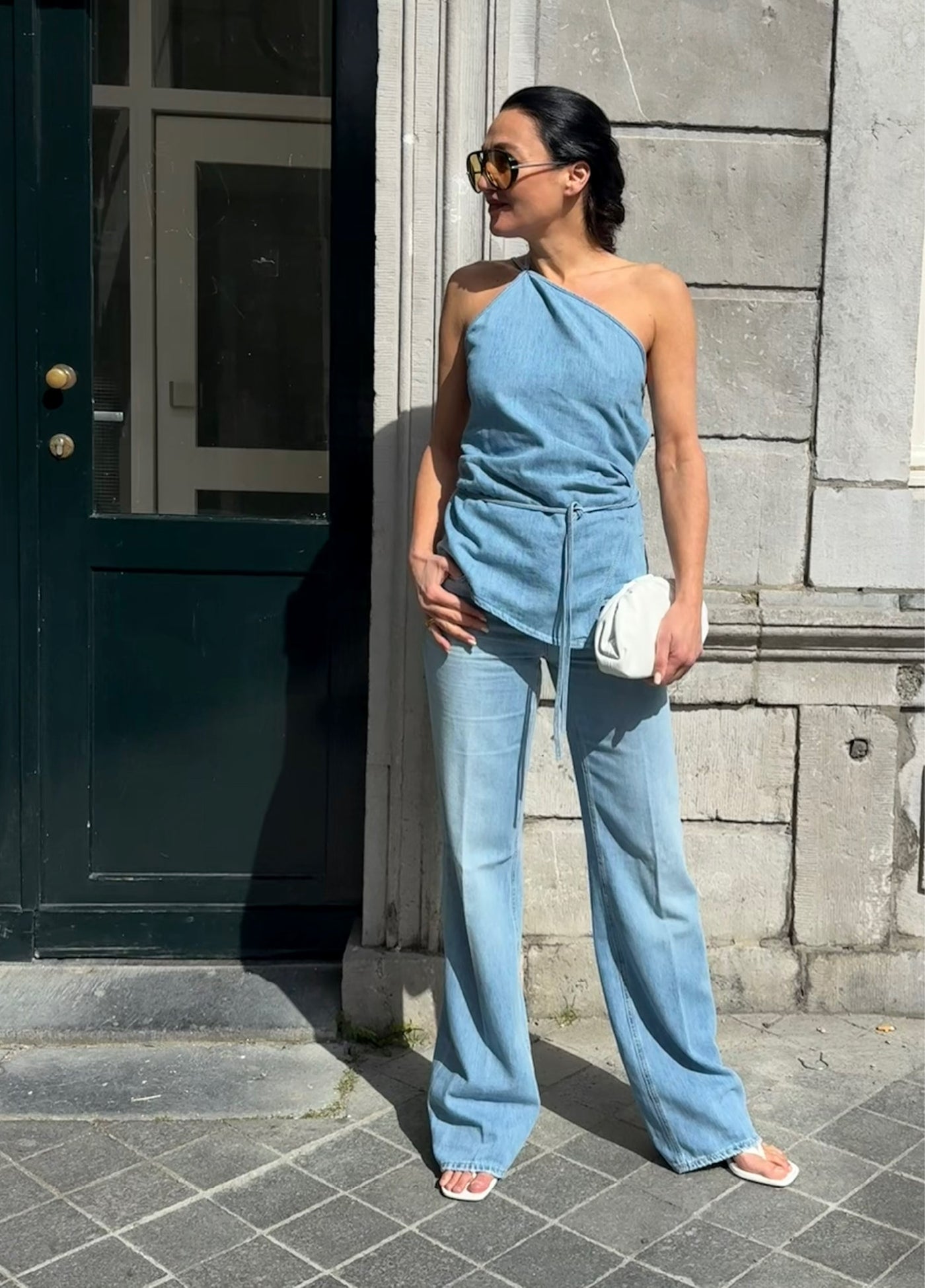 Closed C94761 Wrap top Jeans
