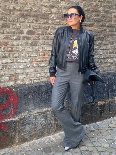 Ibana Jecksy Bomber Zwart