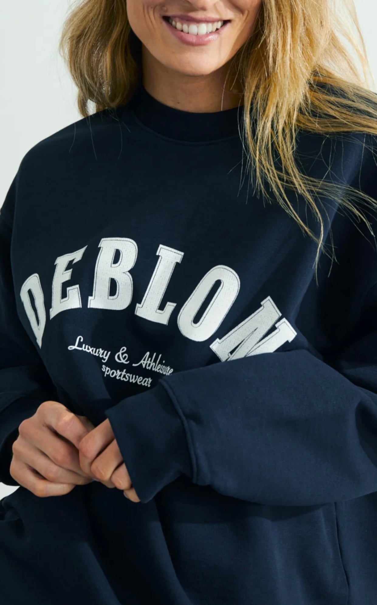 Deblon Puck Sweater Navy
