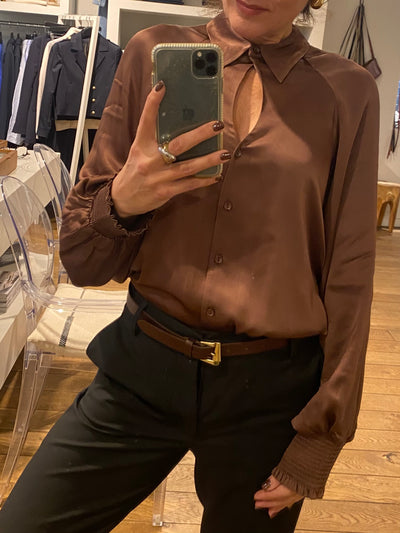 Ibana Tyna Blouse Hazelnut