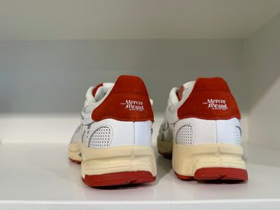 Mercer The Re-Run Vintage Sneaker White / Red