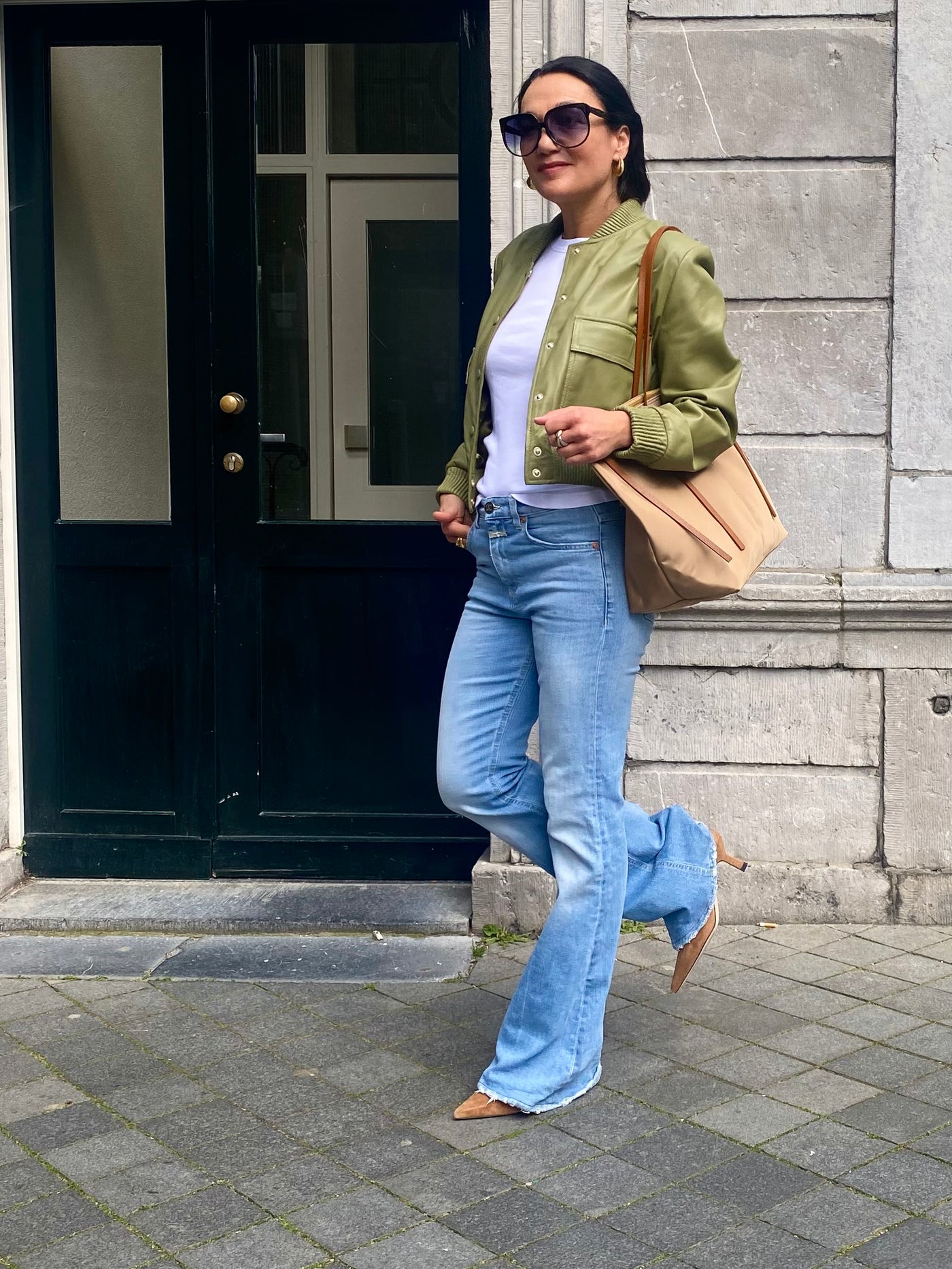 Ibana Jextra Jas Moss Green ( Bomber )