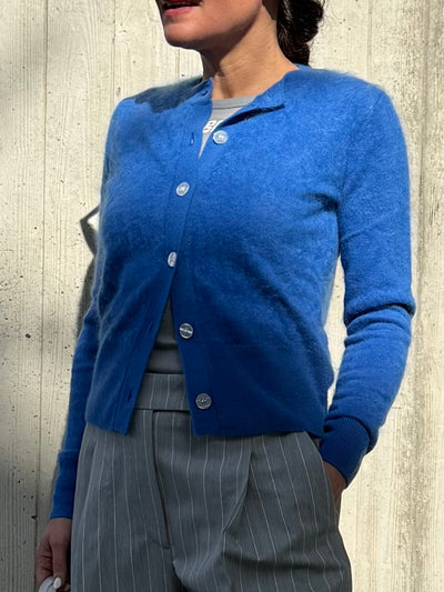 Absolut Cashmere Esma cardigan Ibiza Blauw