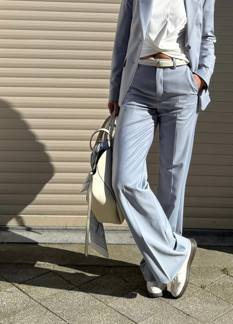 Drykorn Broek Argue Blue