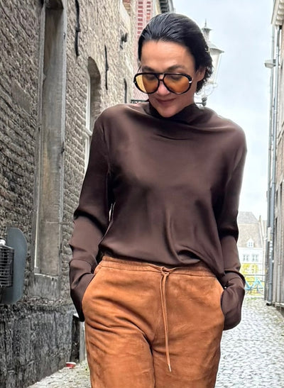 Ahlvar Gallery Ayumi Blouse Bruin