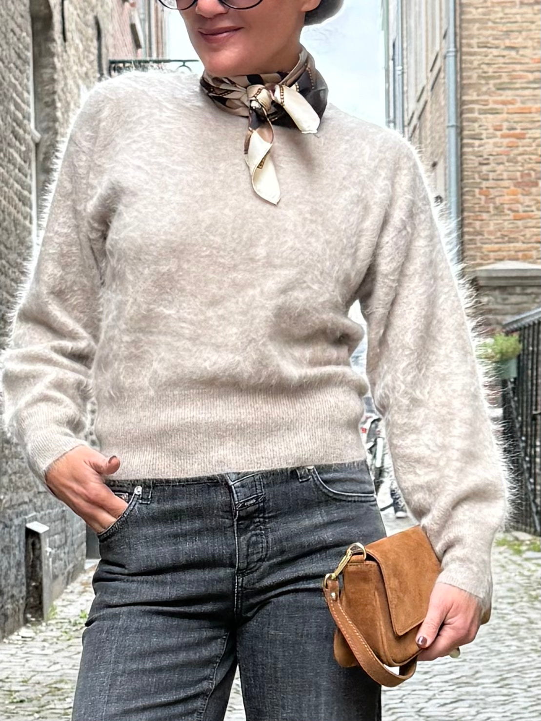 Absolute Cashmere Trui Zoe Chestnut