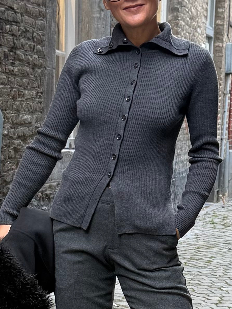 Sessun Top Shimoteka Top Grijs