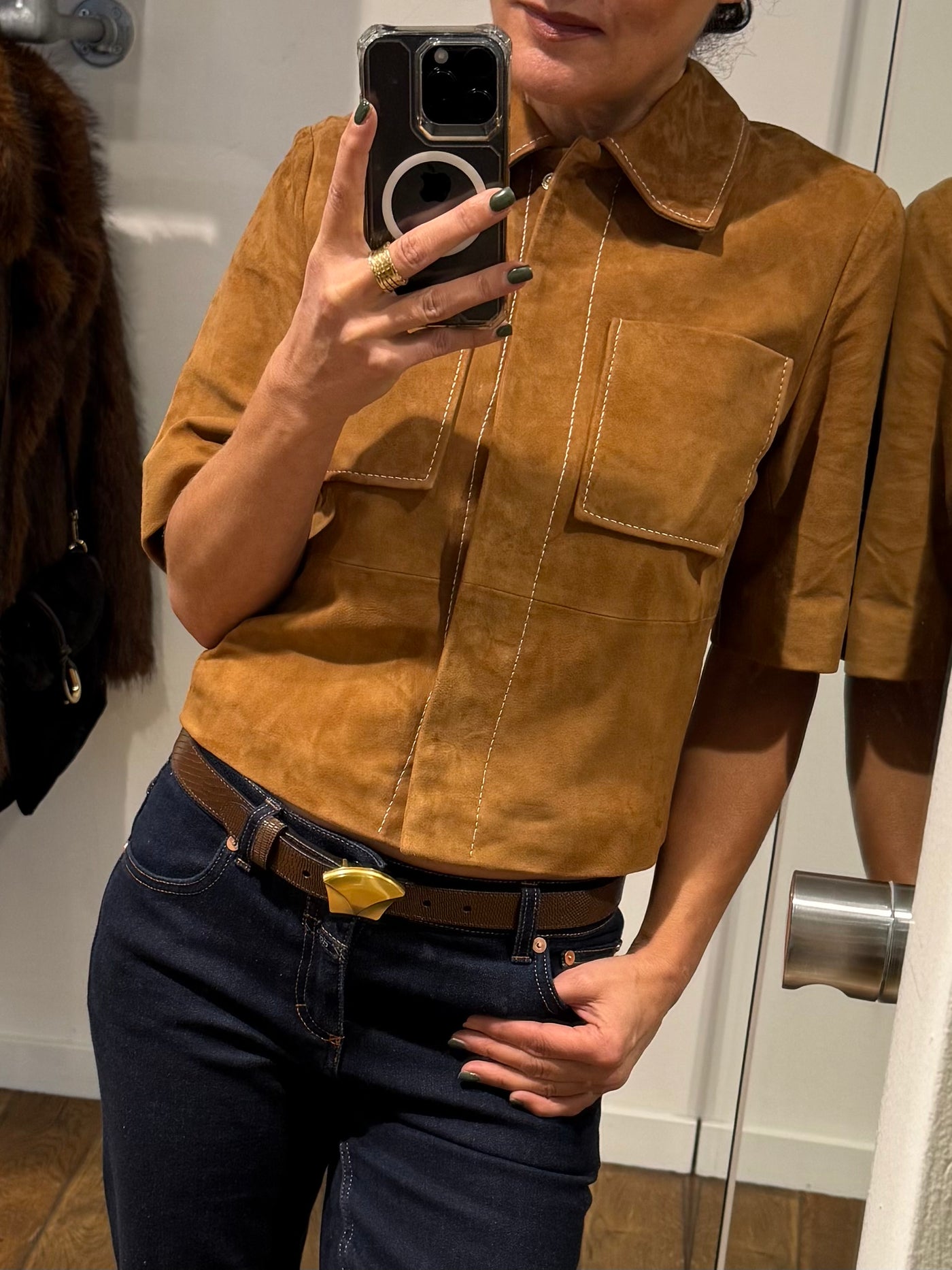 Ibana Top Treabhar Cashew brown