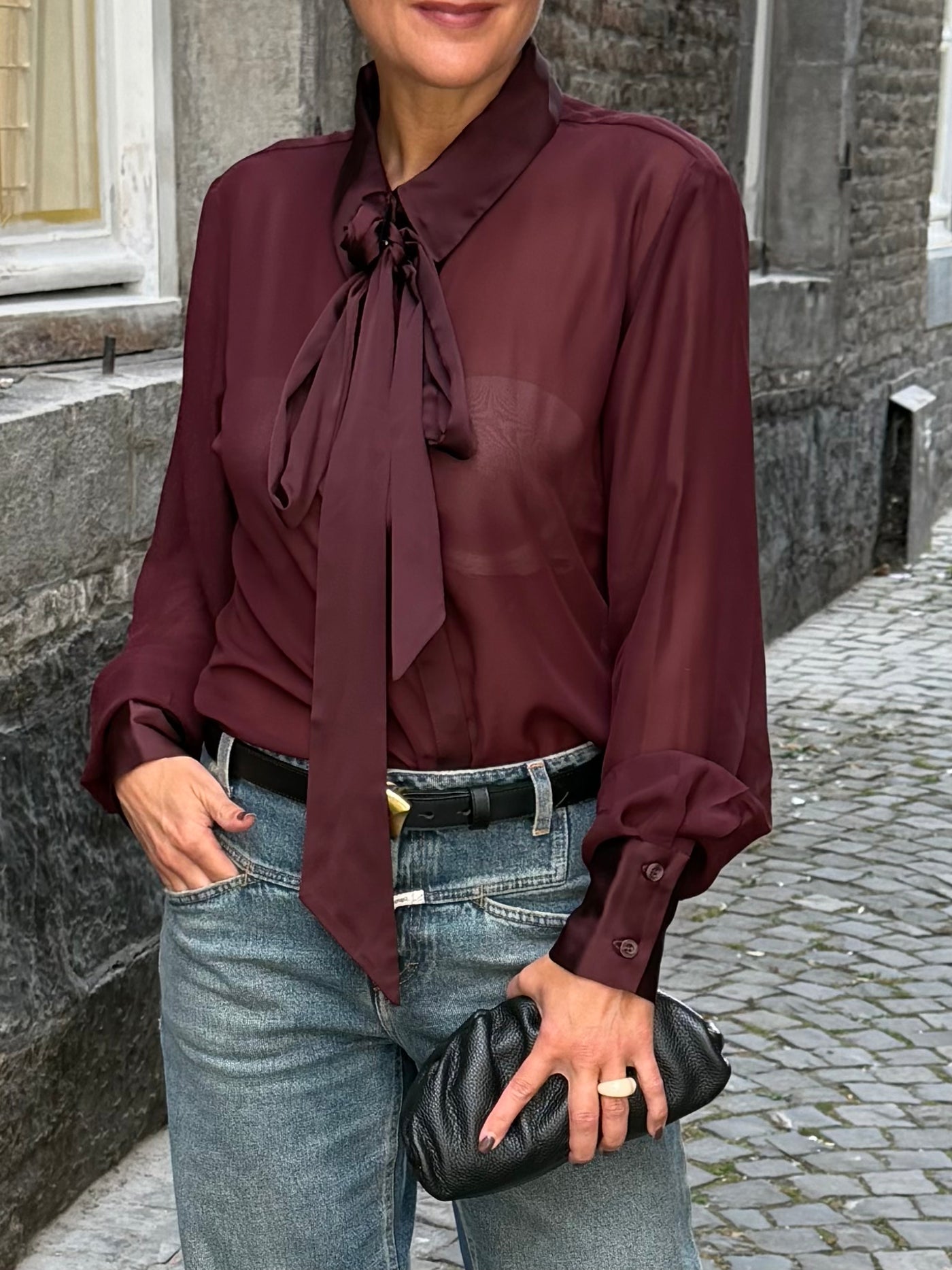 Gestuz Lynne Blouse Bordeaux