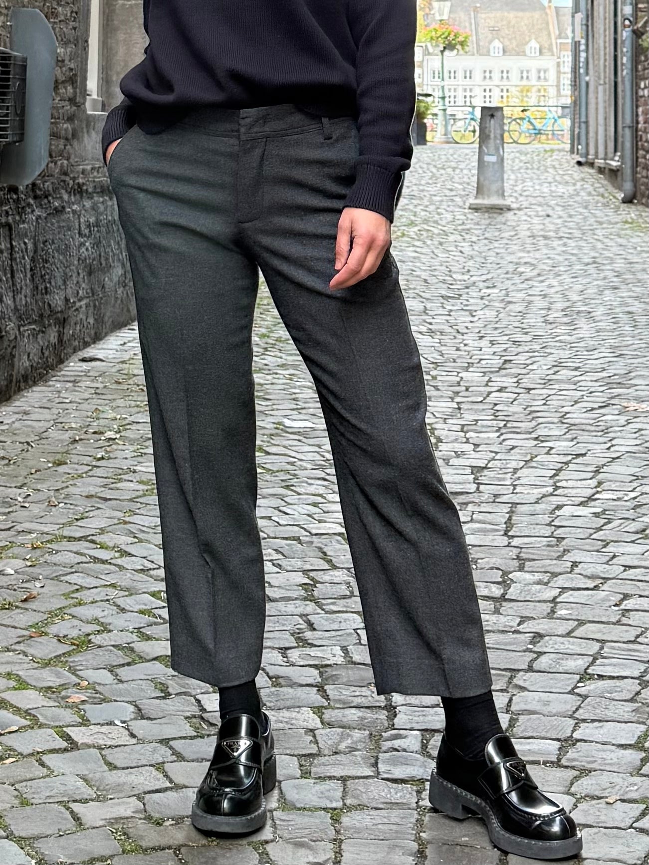 Closed Broek Serandon Antracite