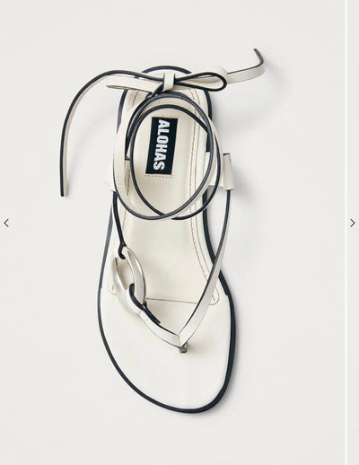 Alohas Morosia Wit slipper