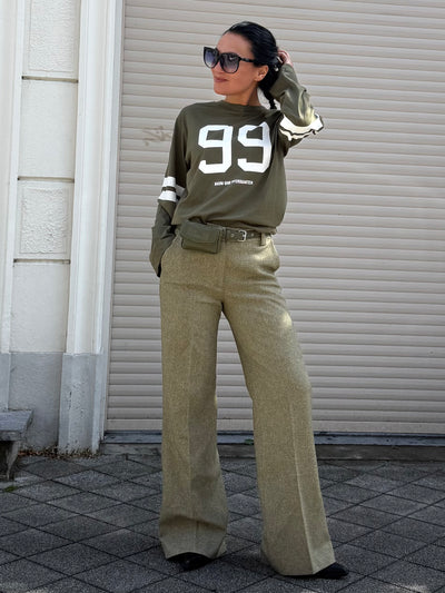 Baum Und Pferdgarten Broek Nile Groen Gemeleerd