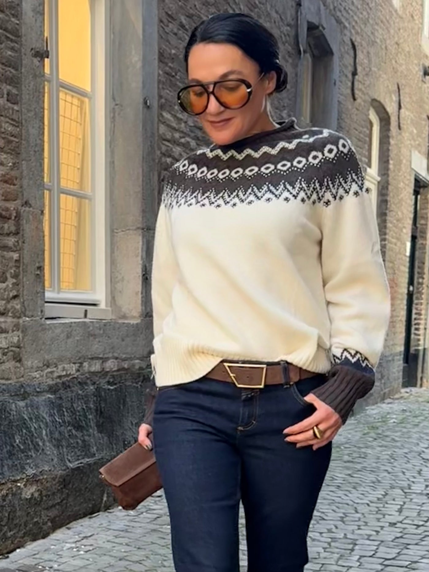 The Kooples Knitted Trui Ecru