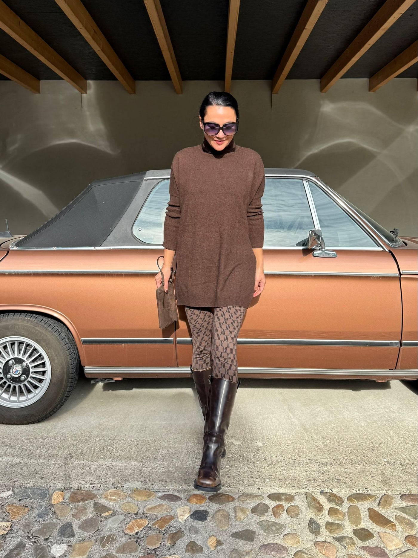 Absolut cashmere Amira  trui Bruin