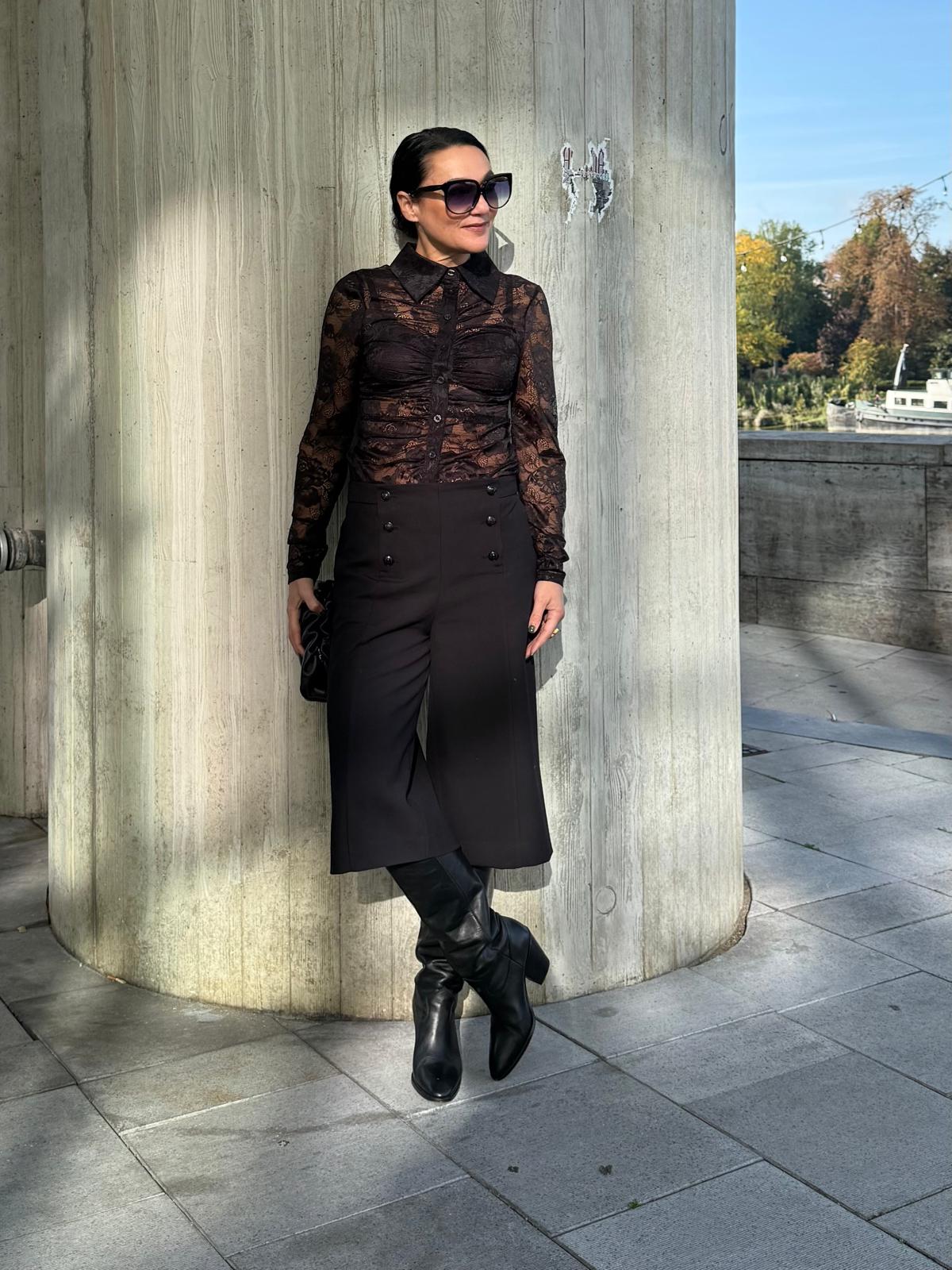 Kooples Bermuda Zwart