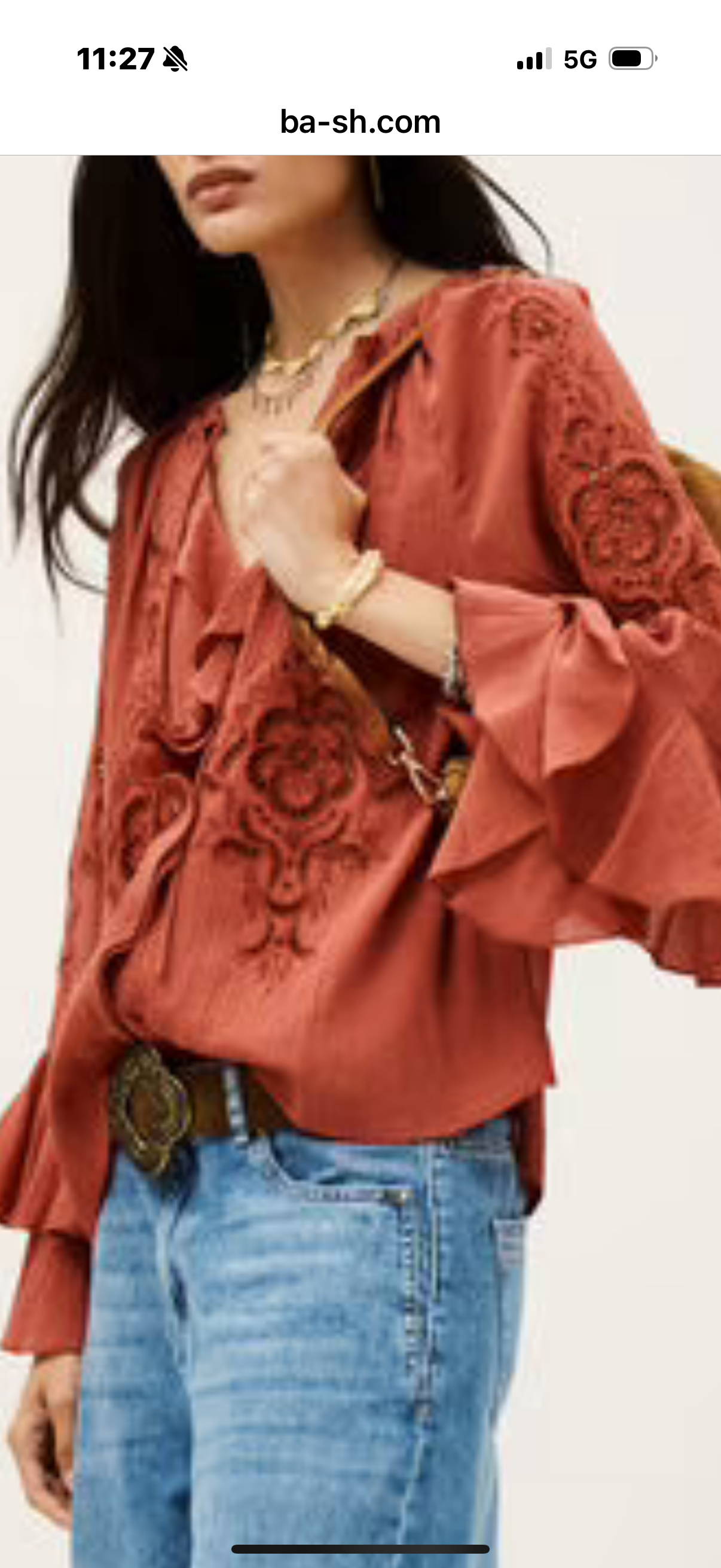Bash Blouse Omar Blush