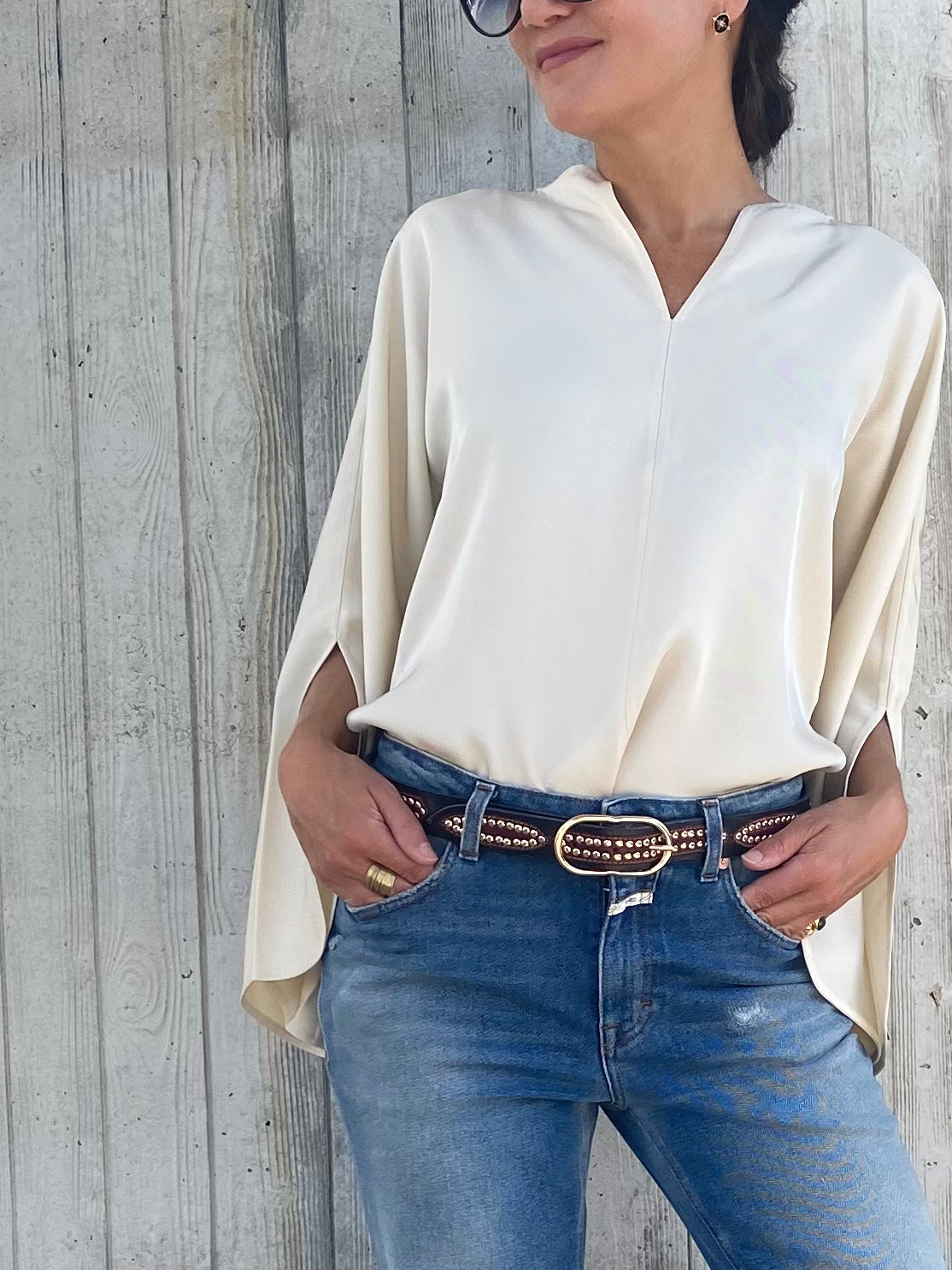 By Malene Birger Top Calias Vanille Cream