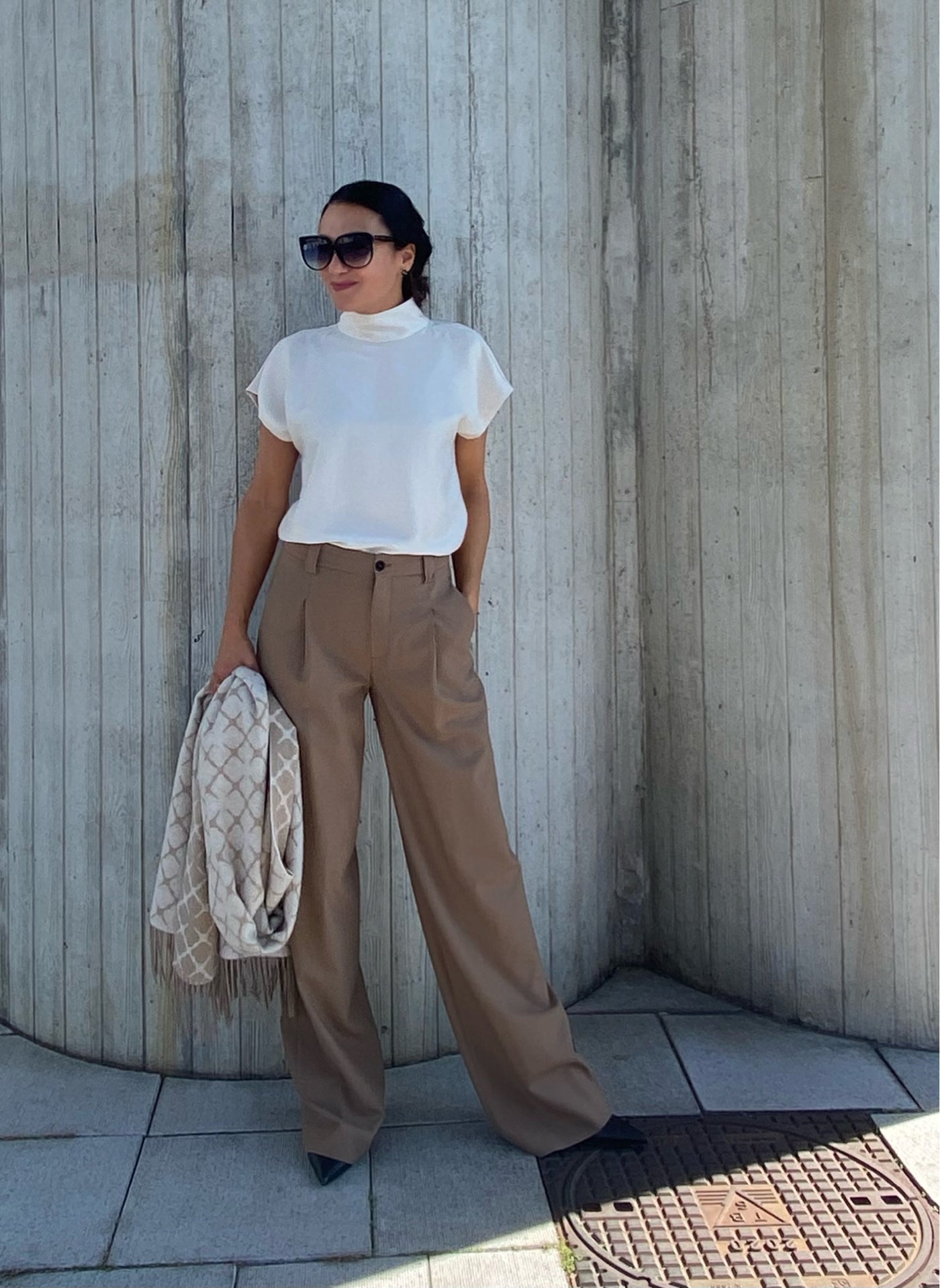 Closed Brooks Broek Bruin C91132