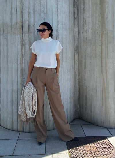 Closed Brooks Broek Bruin C91132