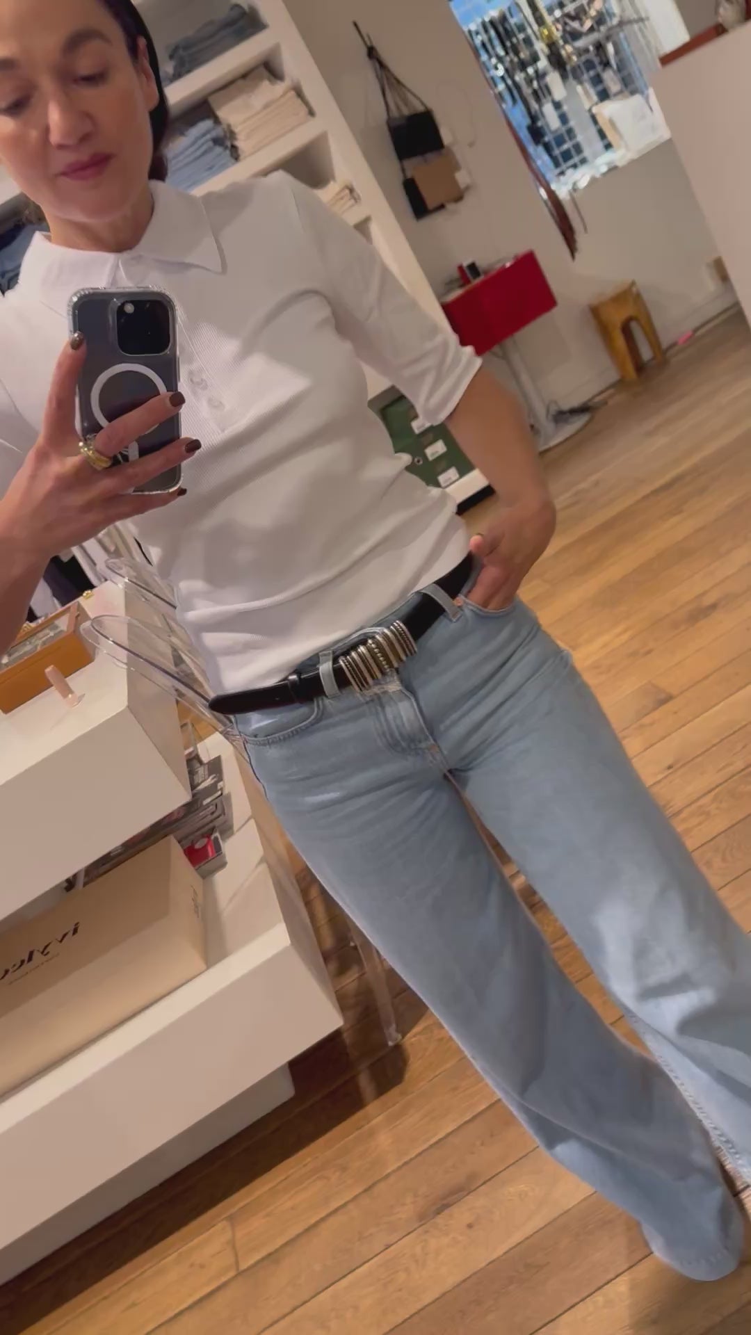 Gestuz Drew Polo White