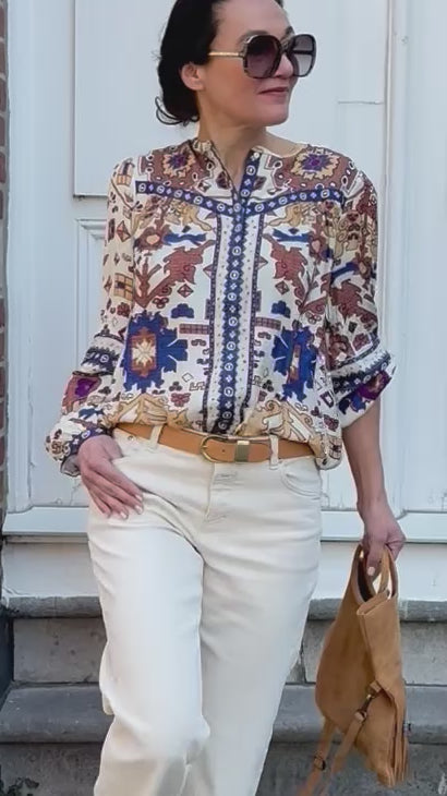 Bash Varone Blouse Ecru