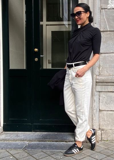 Day Rosie wish Top Zwart