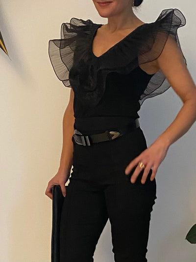 Gestuz MistGZ Sl Top Zwart