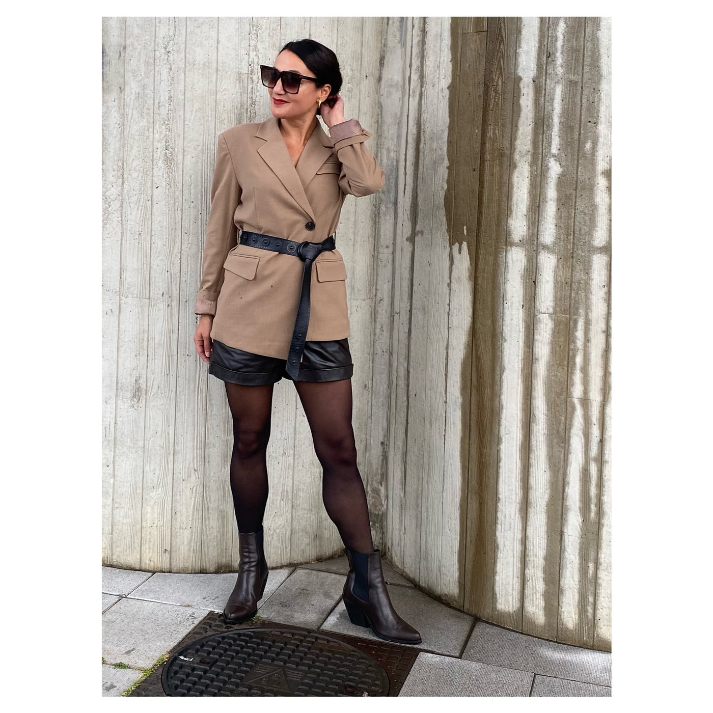 The Kaia Dolly Leren riem
