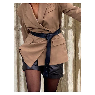 The Kaia Dolly Leren riem